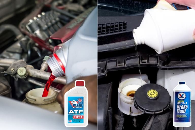 Transmission fluid vs brake fluid