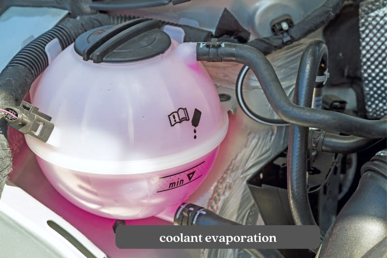 coolant evaporation
