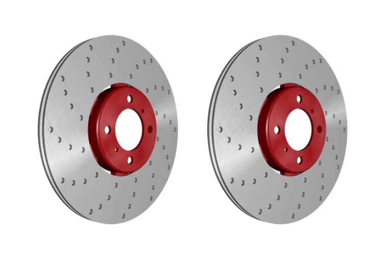 drilled rotors