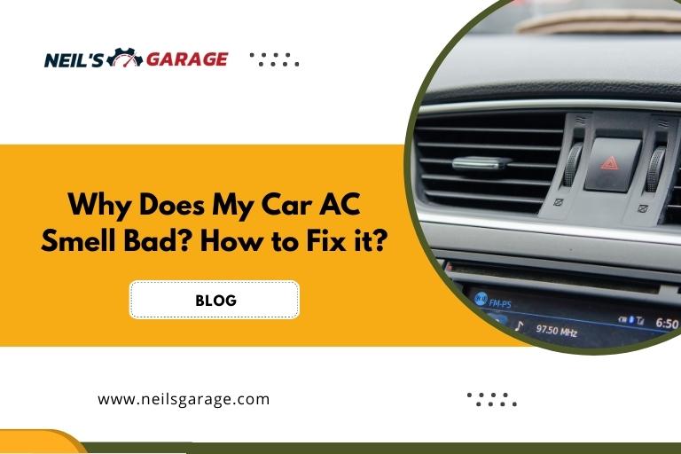 Why Does My Car AC Smell Bad? How to Fix it? Bad Air Conditioning Odor ...