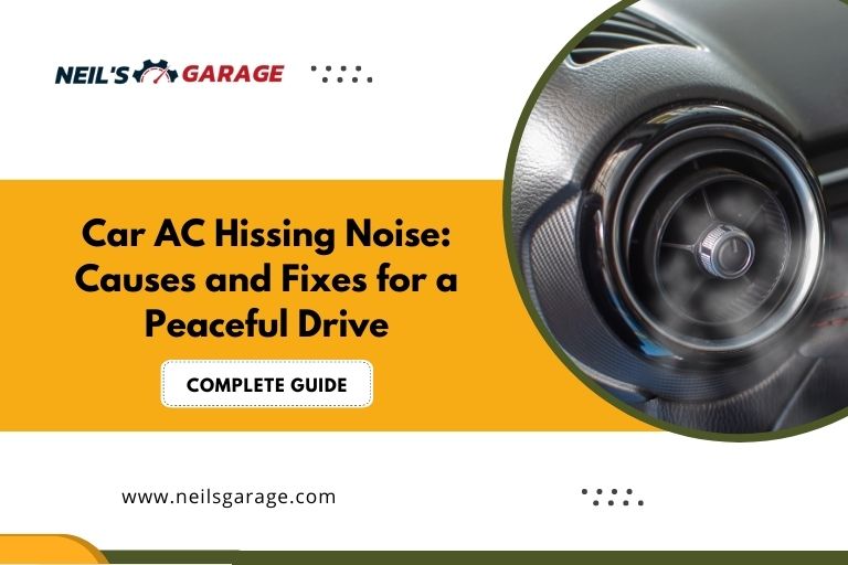 car ac makes hissing noise when turned on