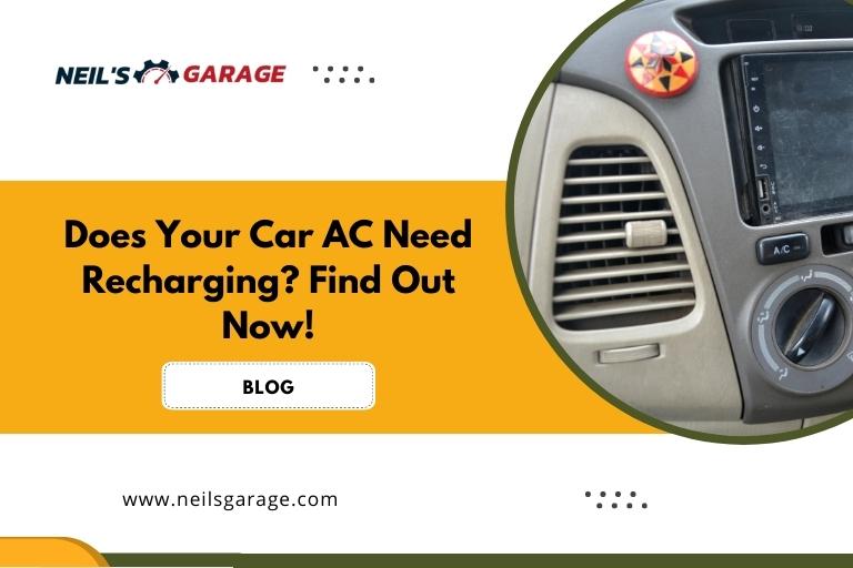 Does my car's ac need to be recharged